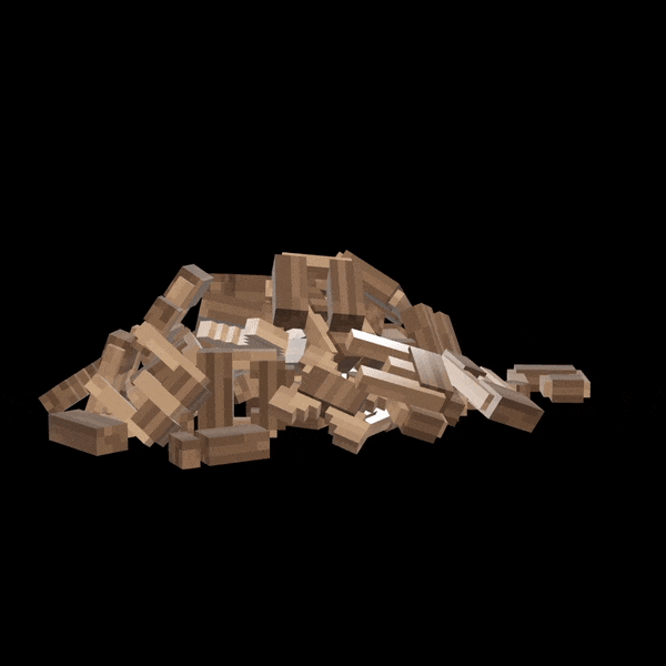 The Complete Works sculpture preview animation