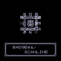 Wild MissingNos. Scanline Gym Badge