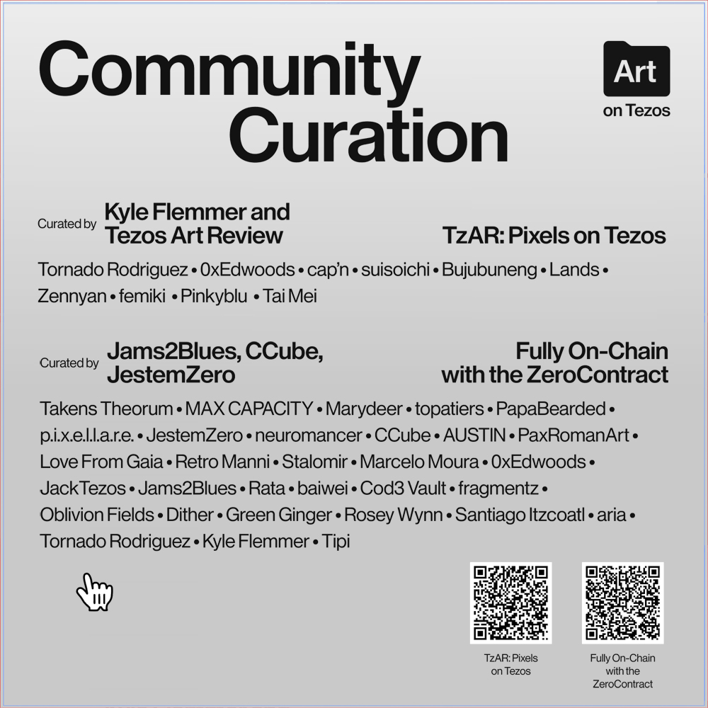 Art on Tezos: Berlin 2025 poster