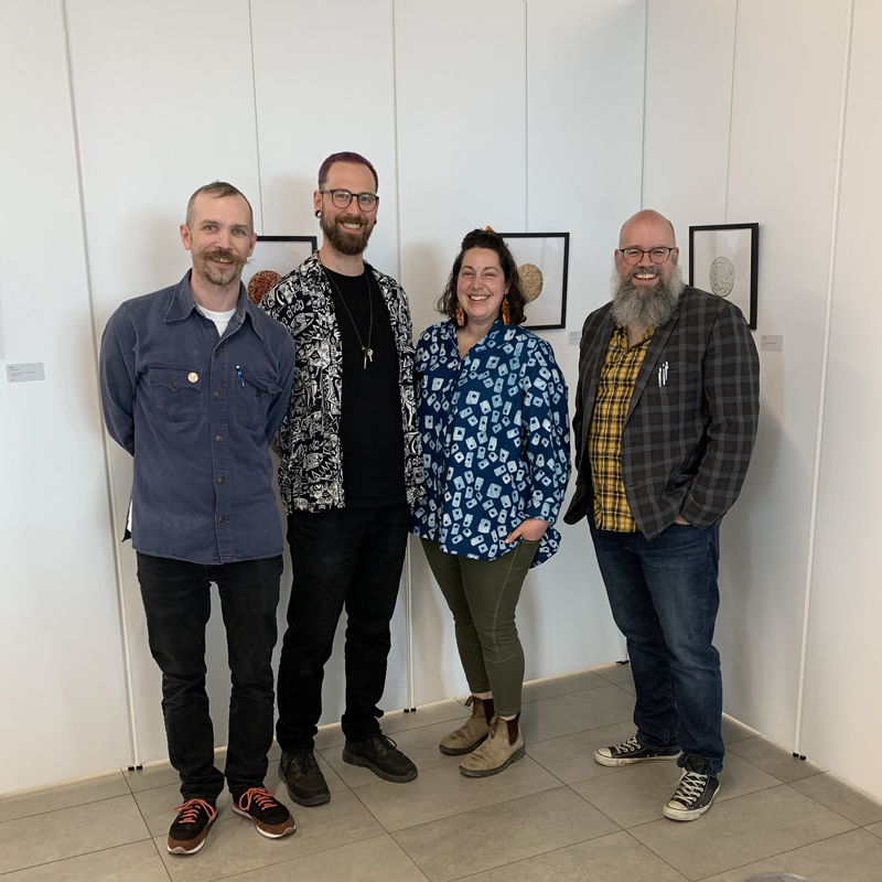 this is a poem visual poets Kevin Stebner, Kyle Flemmer, Samantha Jones, and derek beaulieu